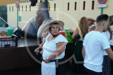 La romería de La Garita estrena circuito con éxito (Foto TA)